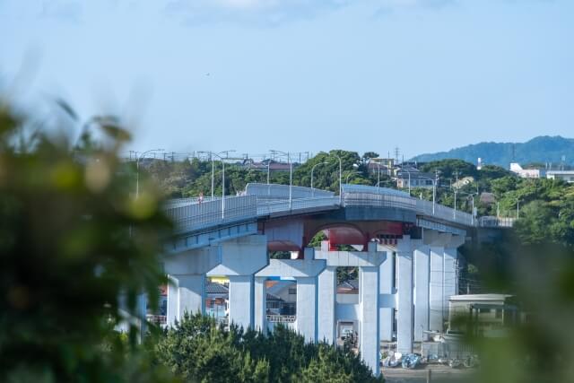 三浦市の城ヶ島大橋の画像