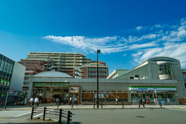 東京都小平市の花小金井駅の画像