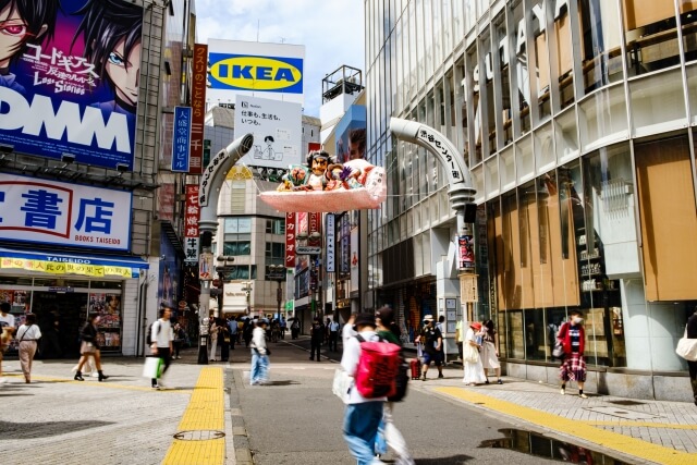 東京都渋谷区の渋谷センター街の画像
