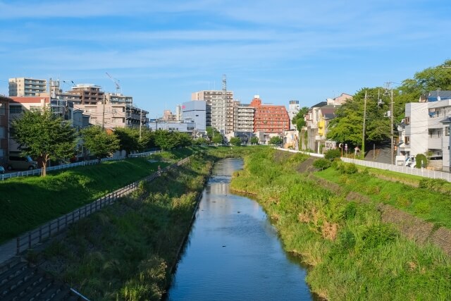 東京都多摩市の聖蹟桜ヶ丘の画像